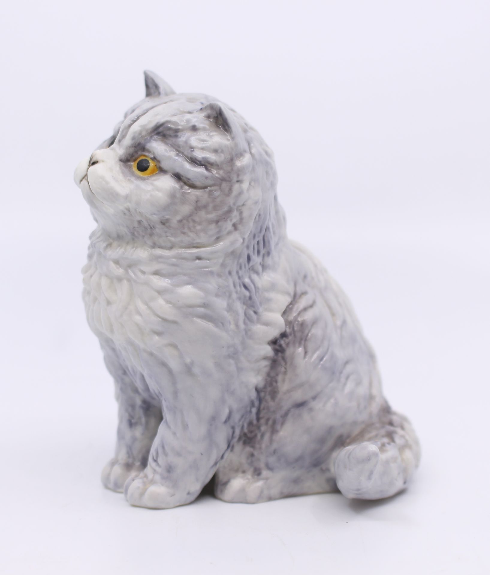 Pair of Royal Worcester Kitten Sculptures - Image 5 of 11