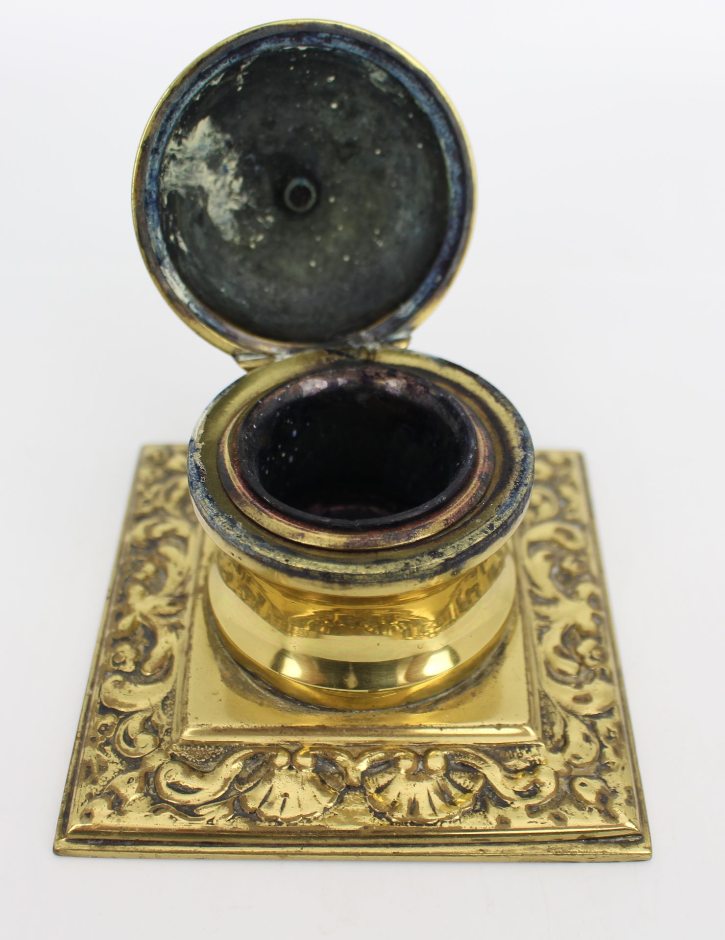 Brass Inkwell - Image 3 of 5