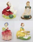 Collection of 4 Royal Doulton Figurines