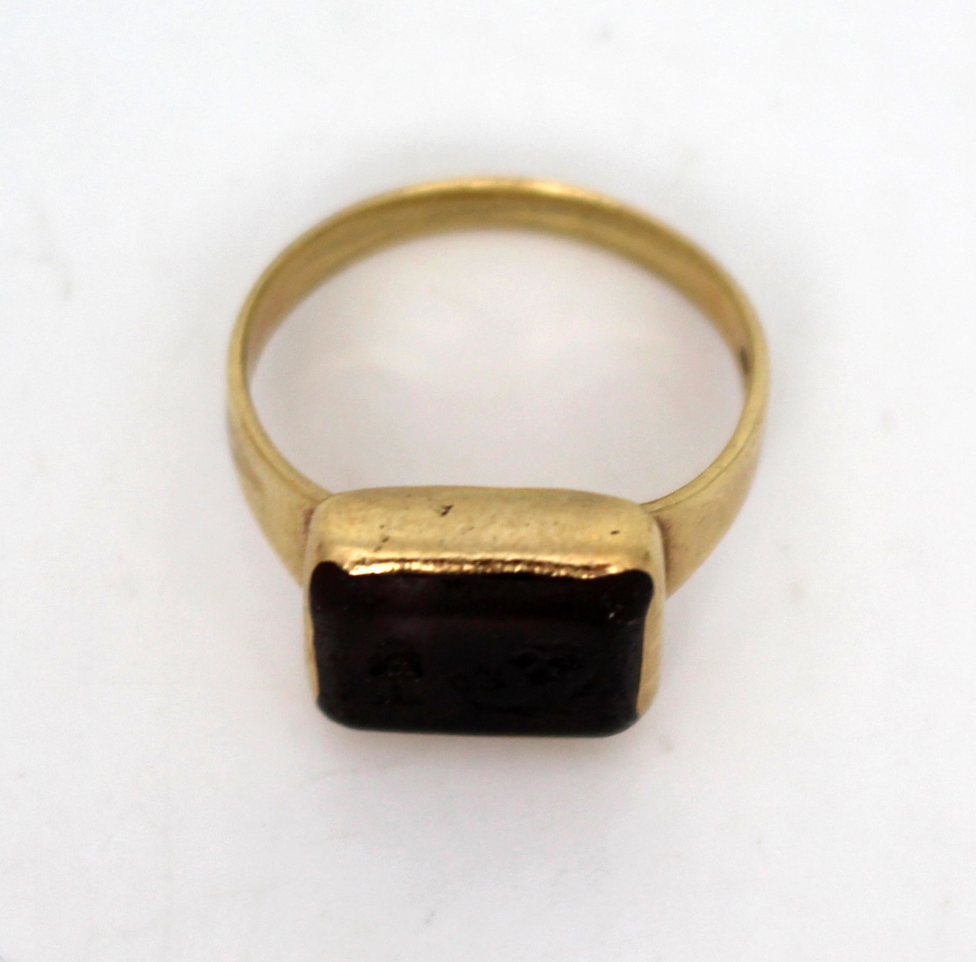 Vintage 9ct Gold Seal Ring - Image 4 of 4