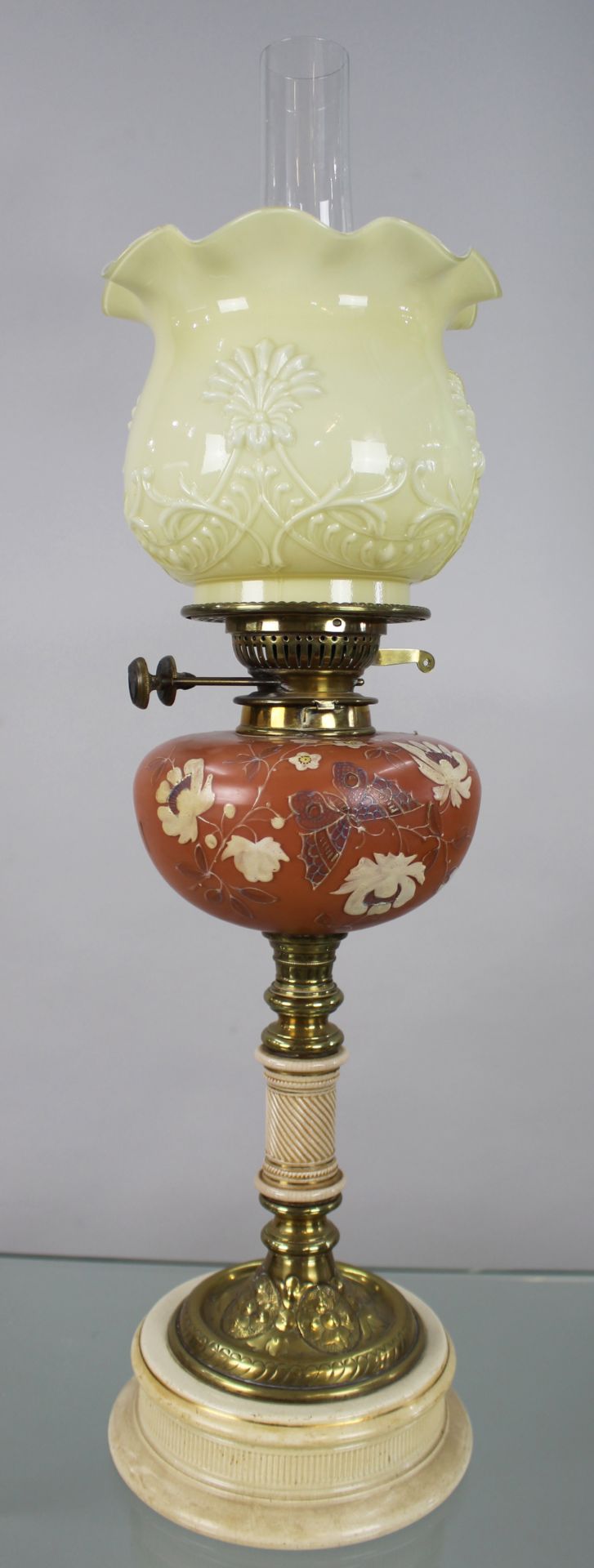 Victorian Oil Lamp - Image 2 of 3