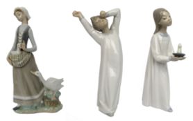Set of 3 Lladro Figurines