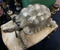 Large Gilt Tortoise Sculpture