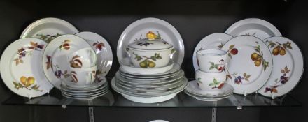 Collection of Royal Worcester Evesham Vale