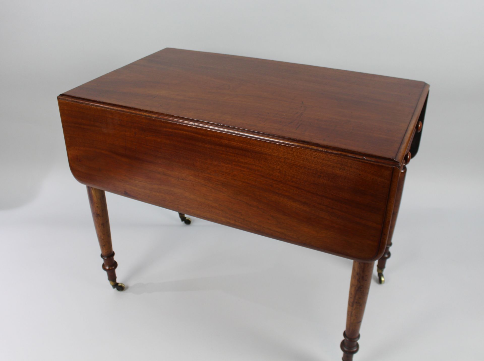 English Regency Mahogany Pembroke Table - Image 6 of 6