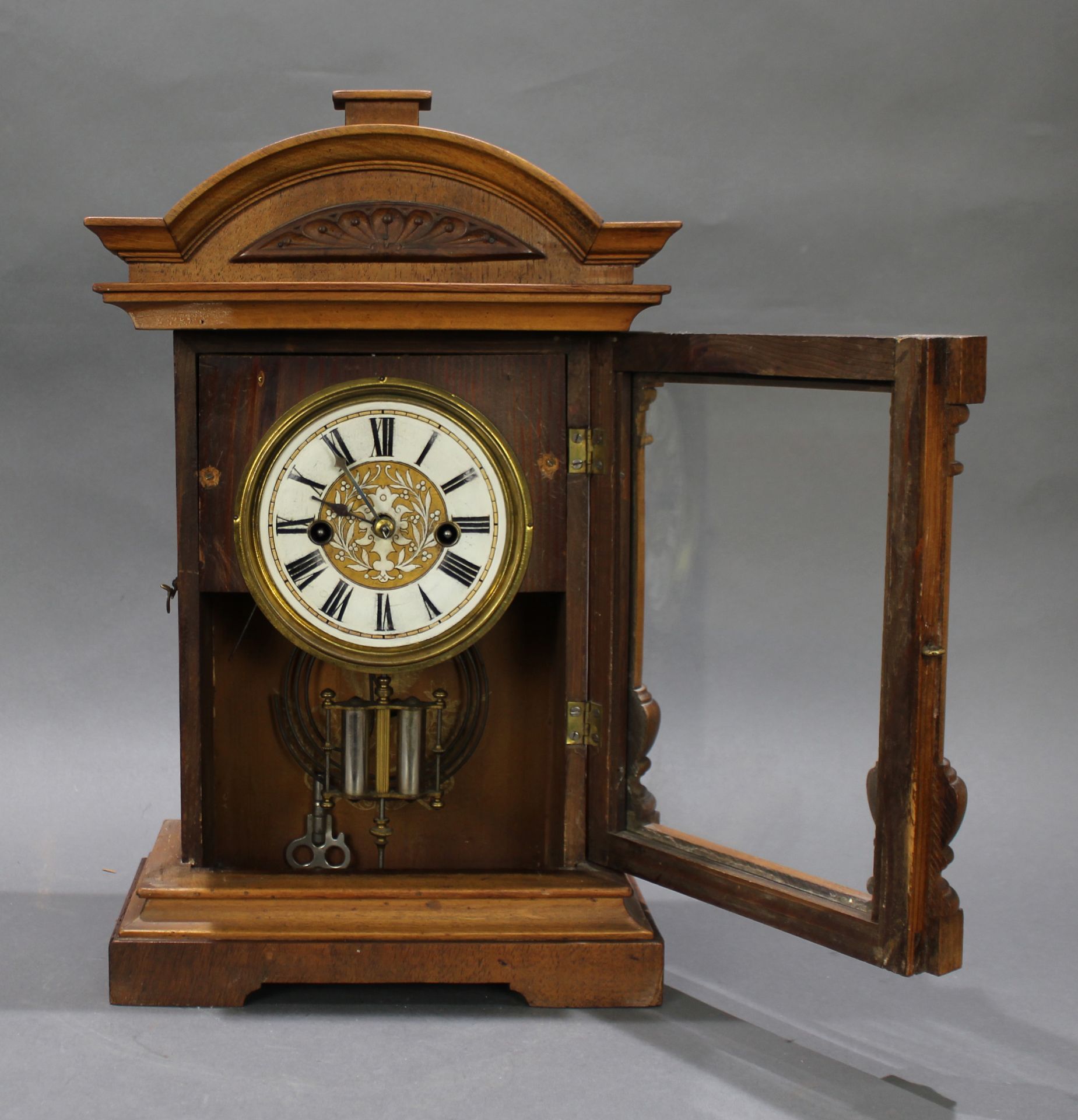 Antique German Wurttemberg Mantle Clock c.1900 - Image 7 of 7