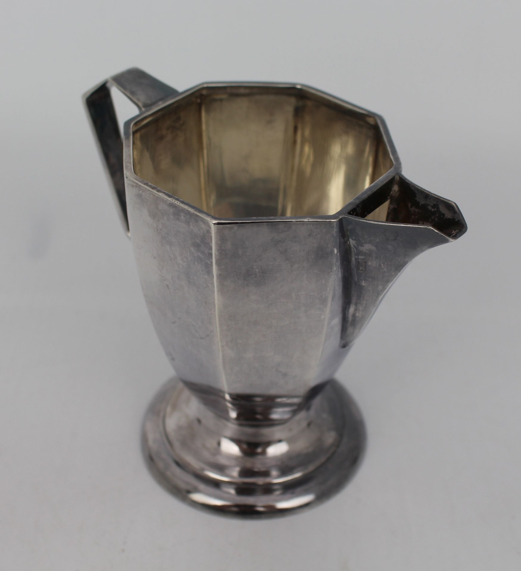 Solid Silver Cream Jug Sheffield 1943 - Image 5 of 6