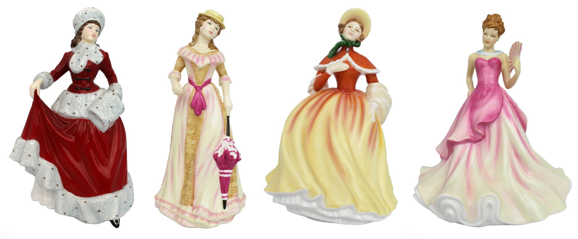 Collection of 4 Royal Doulton Pretty Ladies Figurines