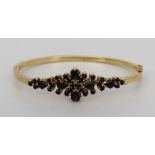 Russian Sapphire 18ct Gold Bracelet