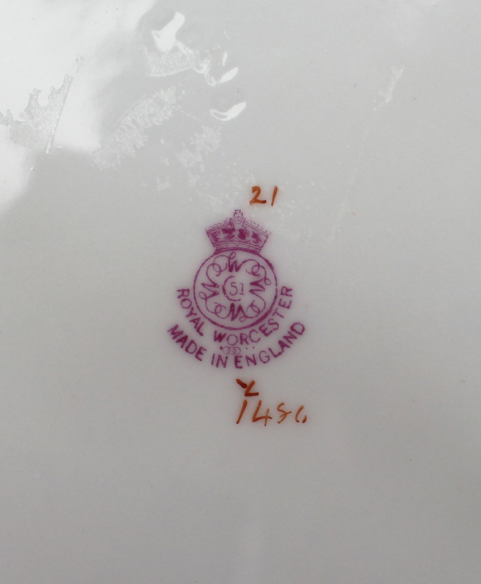 Royal Worcester Cabinet Plate 1935 - Image 4 of 4