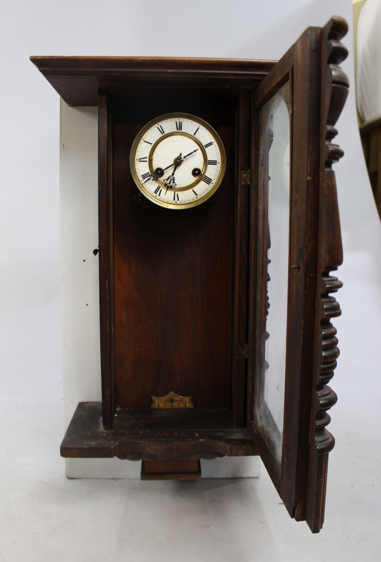 Collection of 3 Antique Wall Clocks - Image 6 of 8