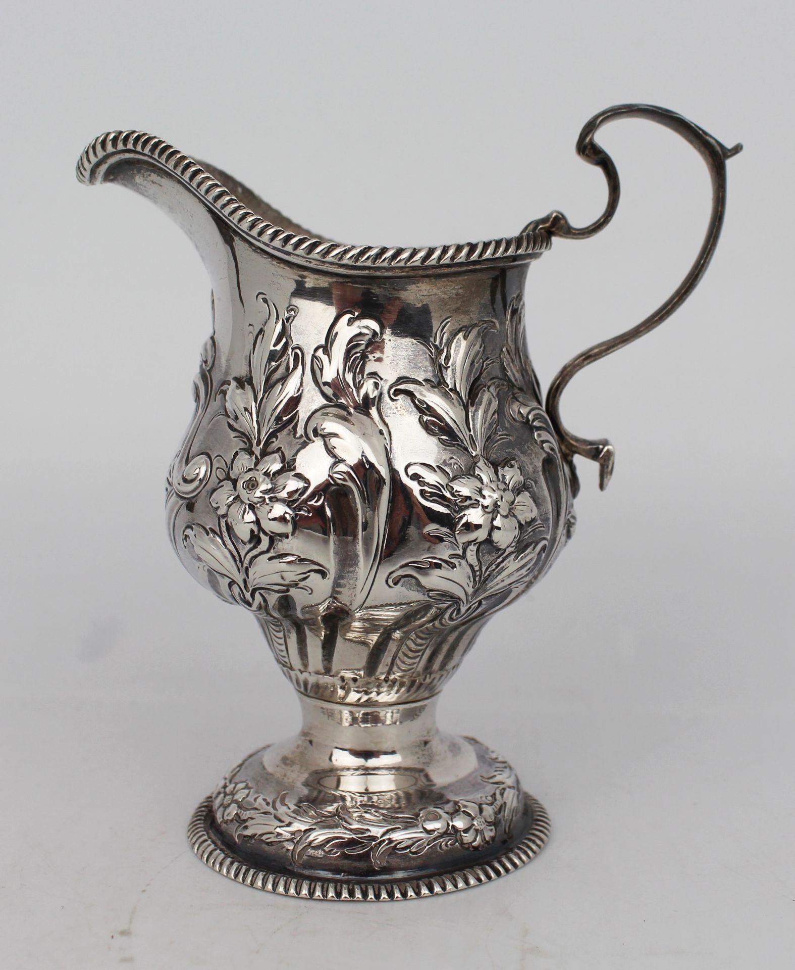 Fine Solid Silver Cream Jug London 1759