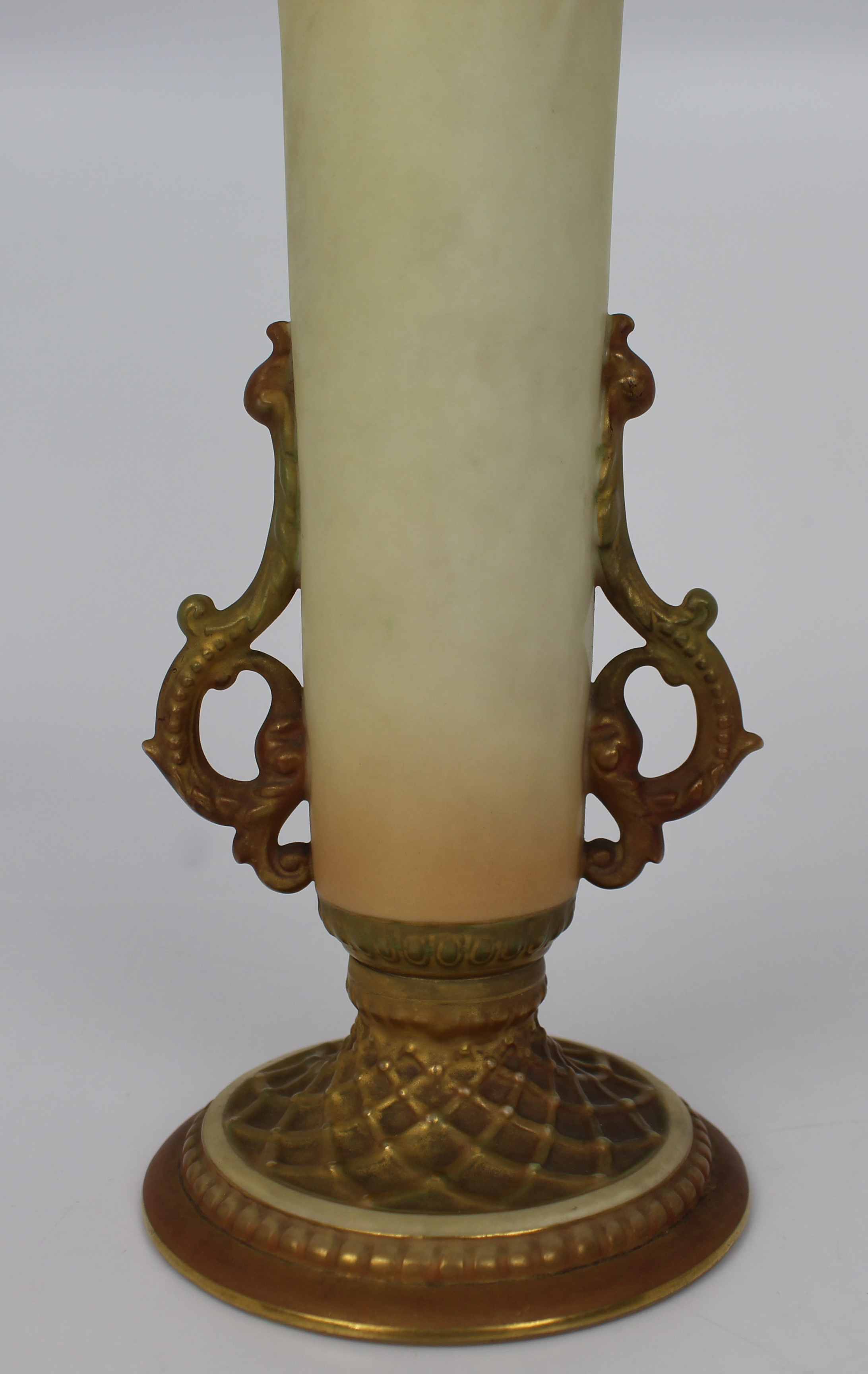 Early 20th c. Royal Worcester Blush Vase - Image 3 of 8