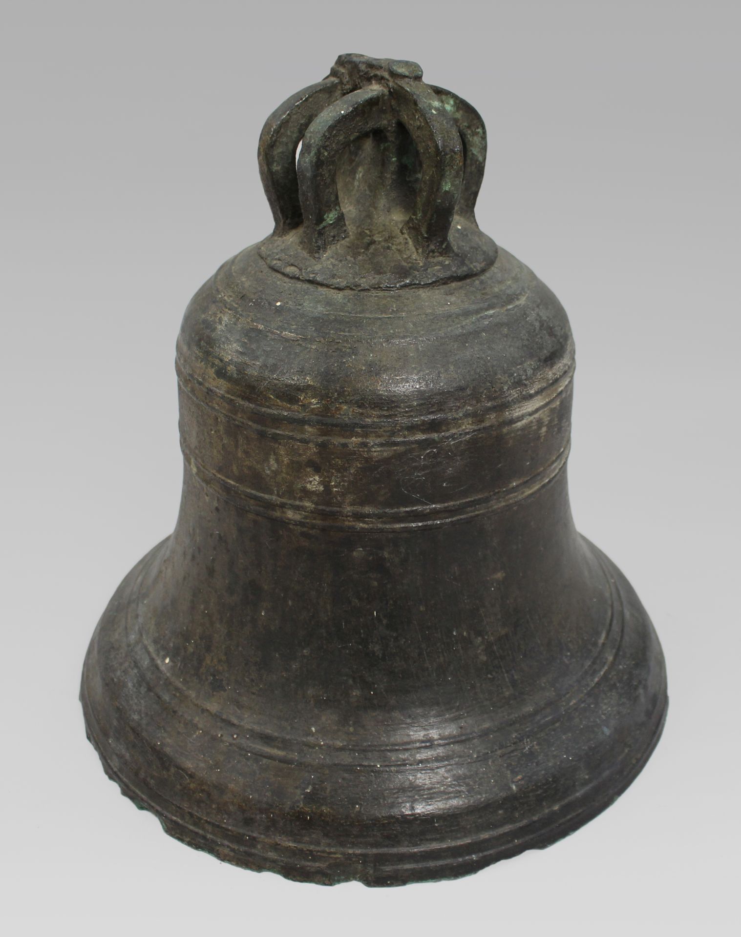 Antique Early 19th c. Bronze Bell 1805 - Image 2 of 7