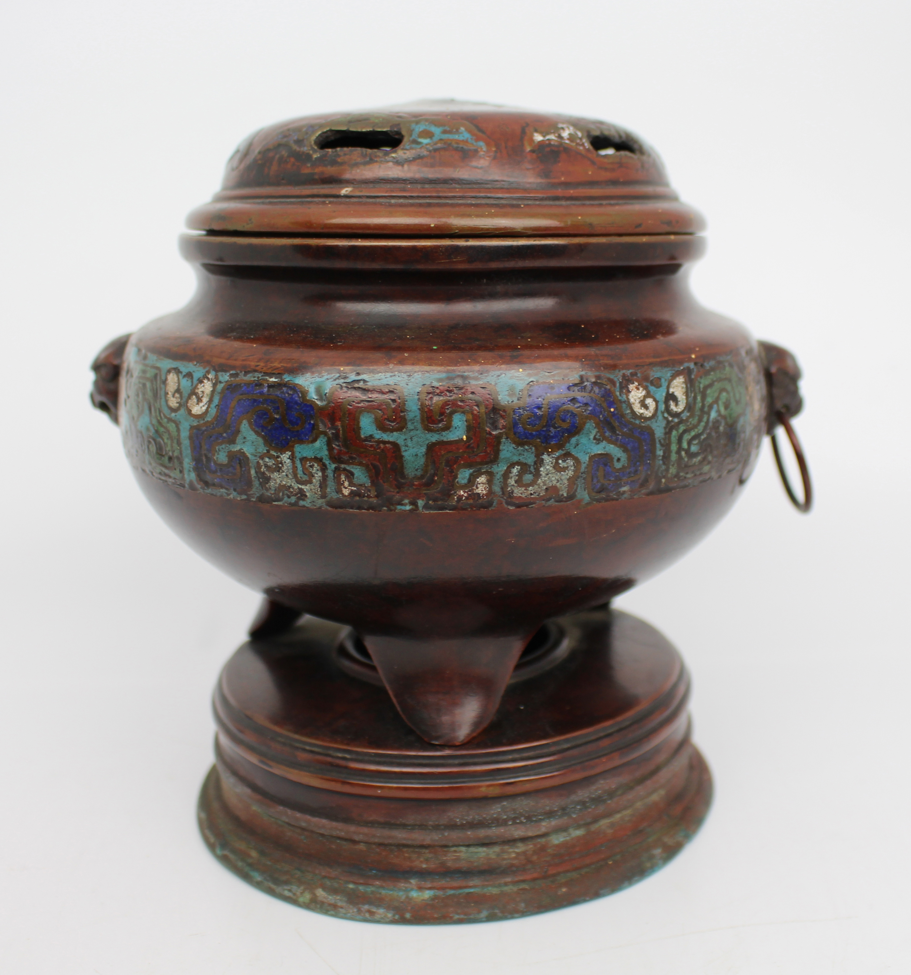 Antique Chinese Bronze Incense Burner