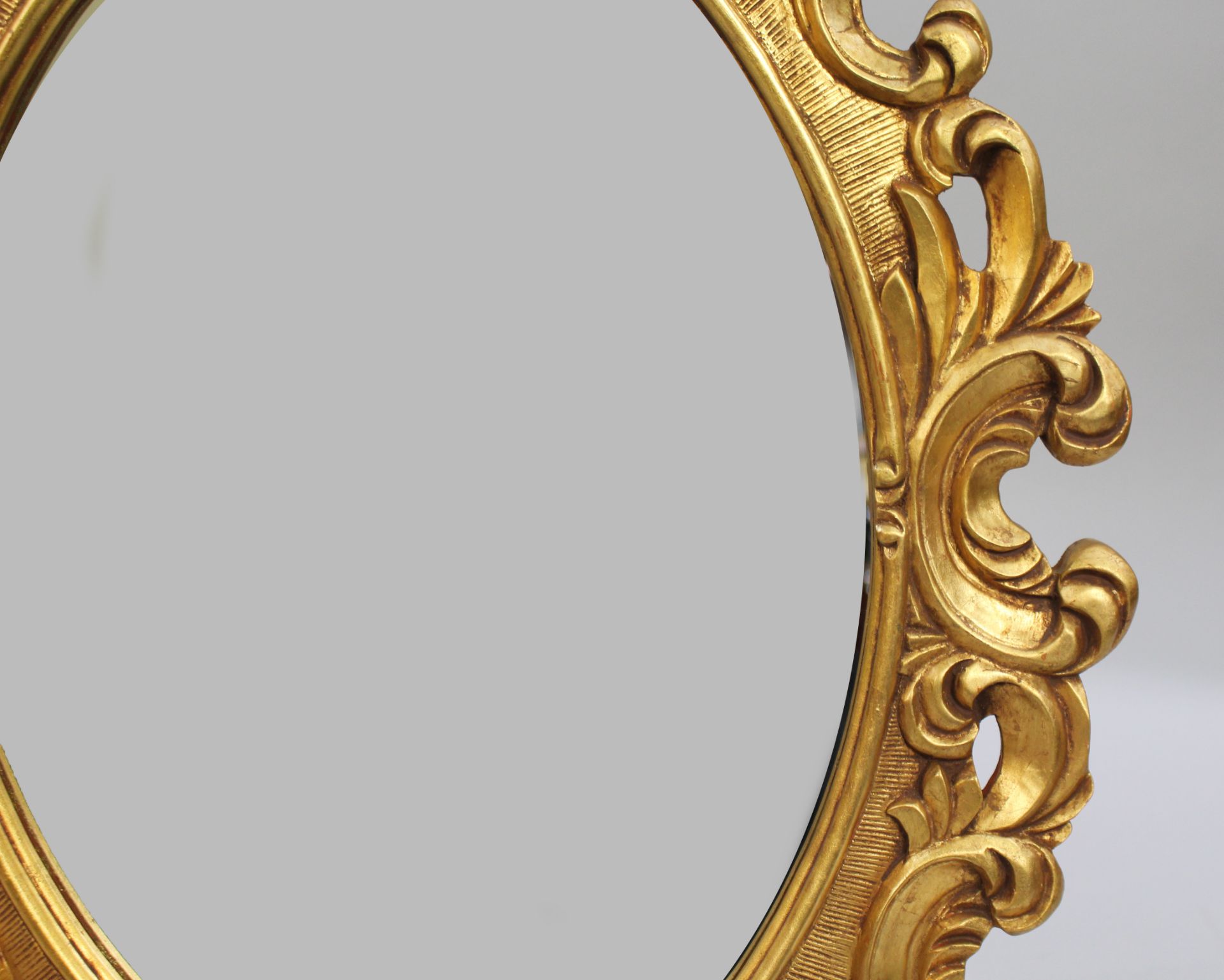 Carved Giltwood Wall Mirror - Image 3 of 5