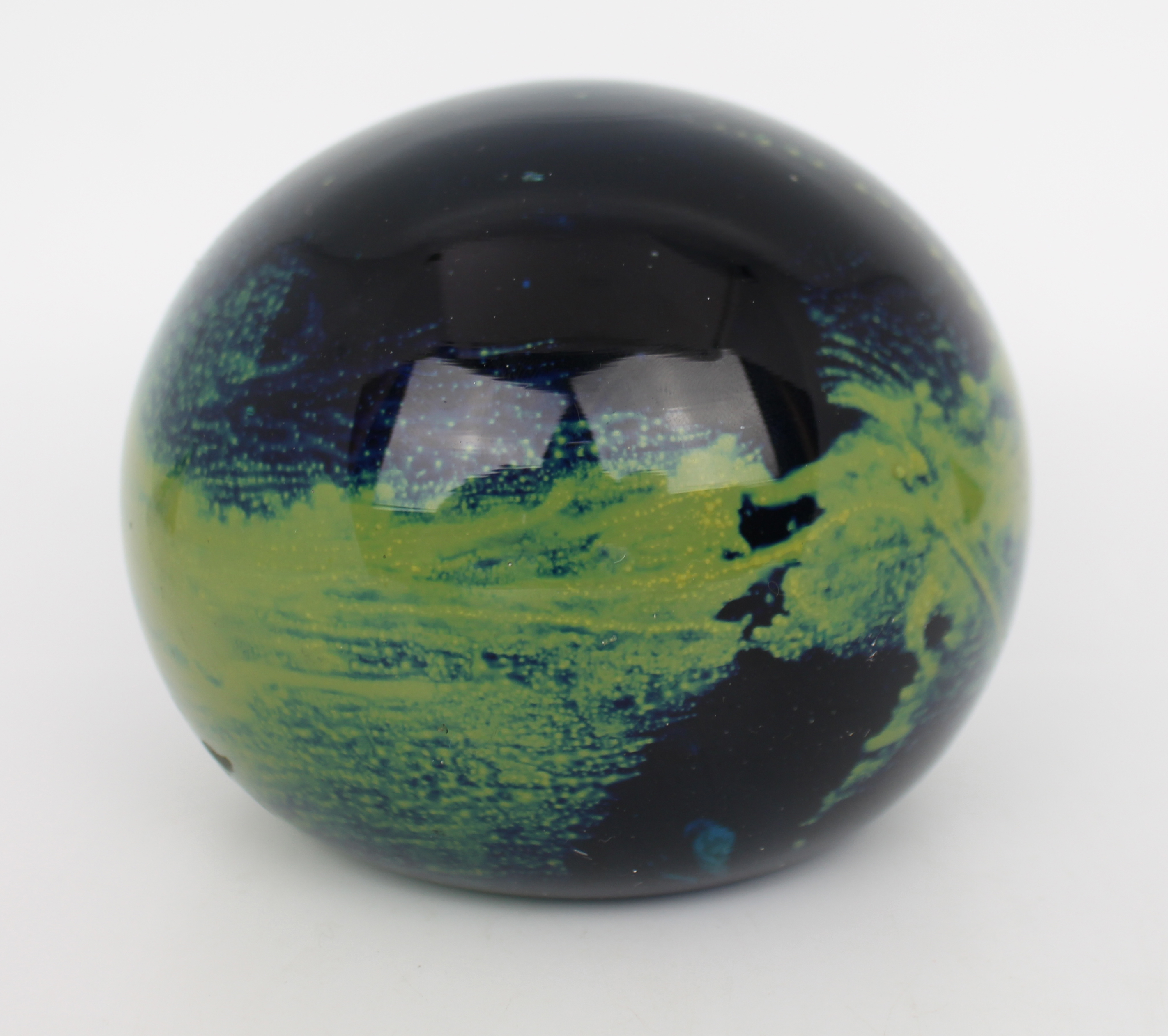 Very Large Maltese Mdina Glass Paperweight c.1970