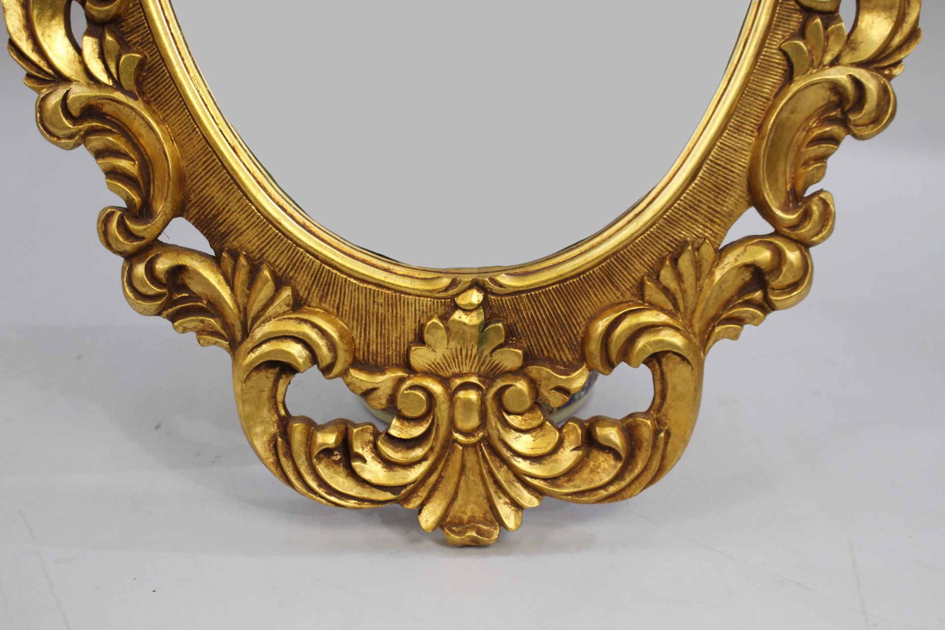 Carved Giltwood Wall Mirror - Image 4 of 5