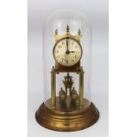 Antique German Domed Anniversary Clock c.1900