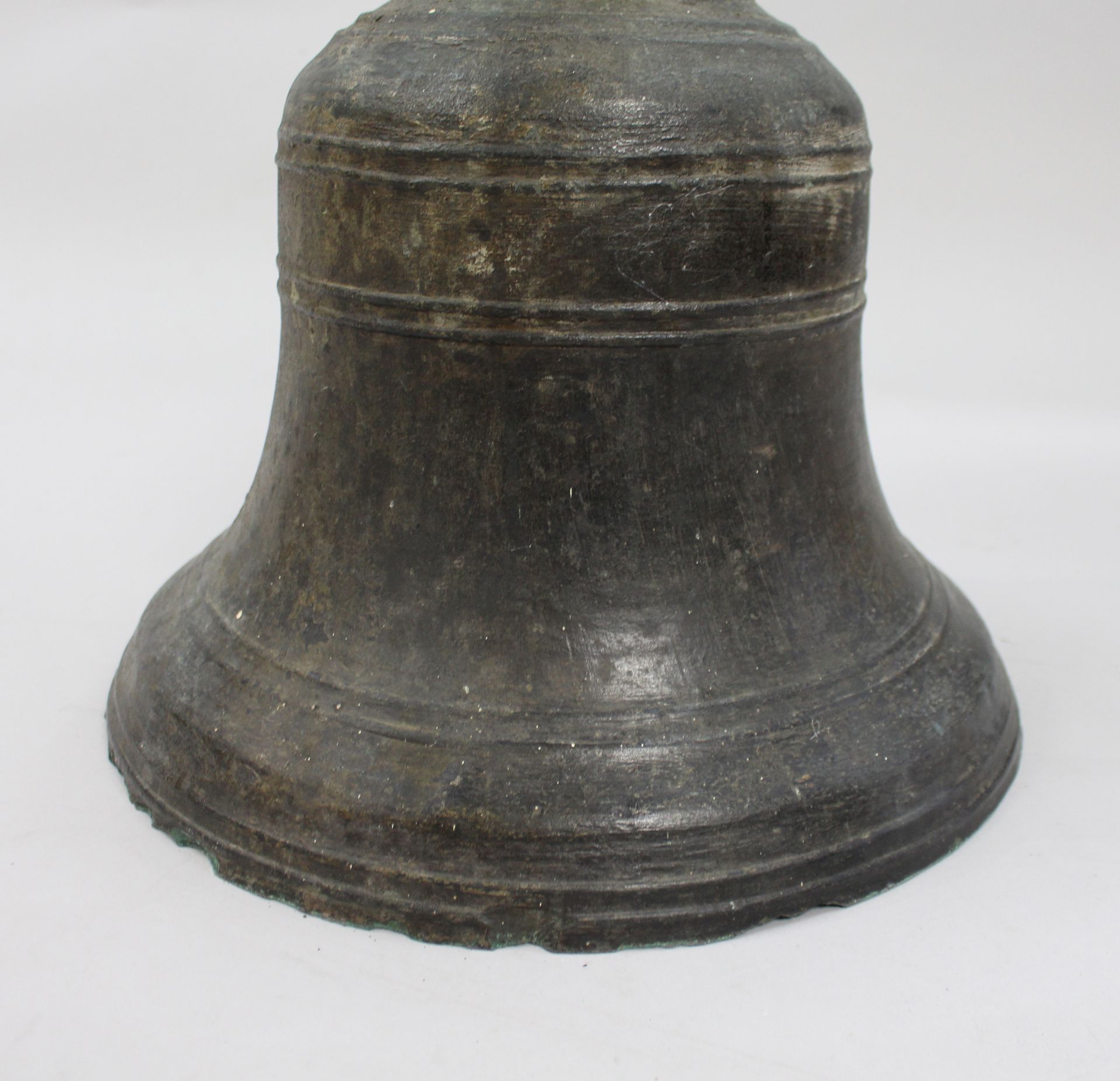 Antique Early 19th c. Bronze Bell 1805 - Image 6 of 7