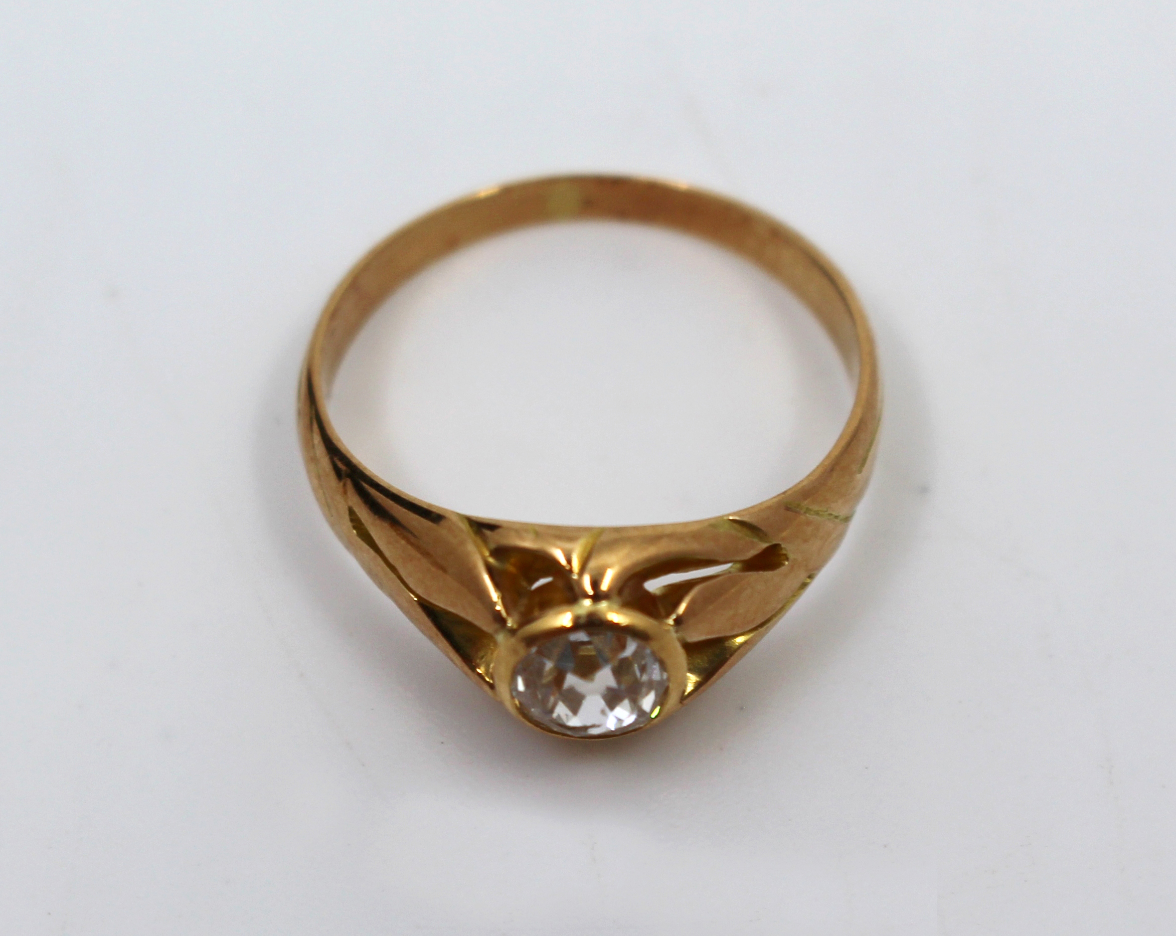 Emerald Cut Tourmaline 14ct White Gold Ring - Image 8 of 13