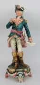 Early 20th c. Austrian Porcelain Military Officer