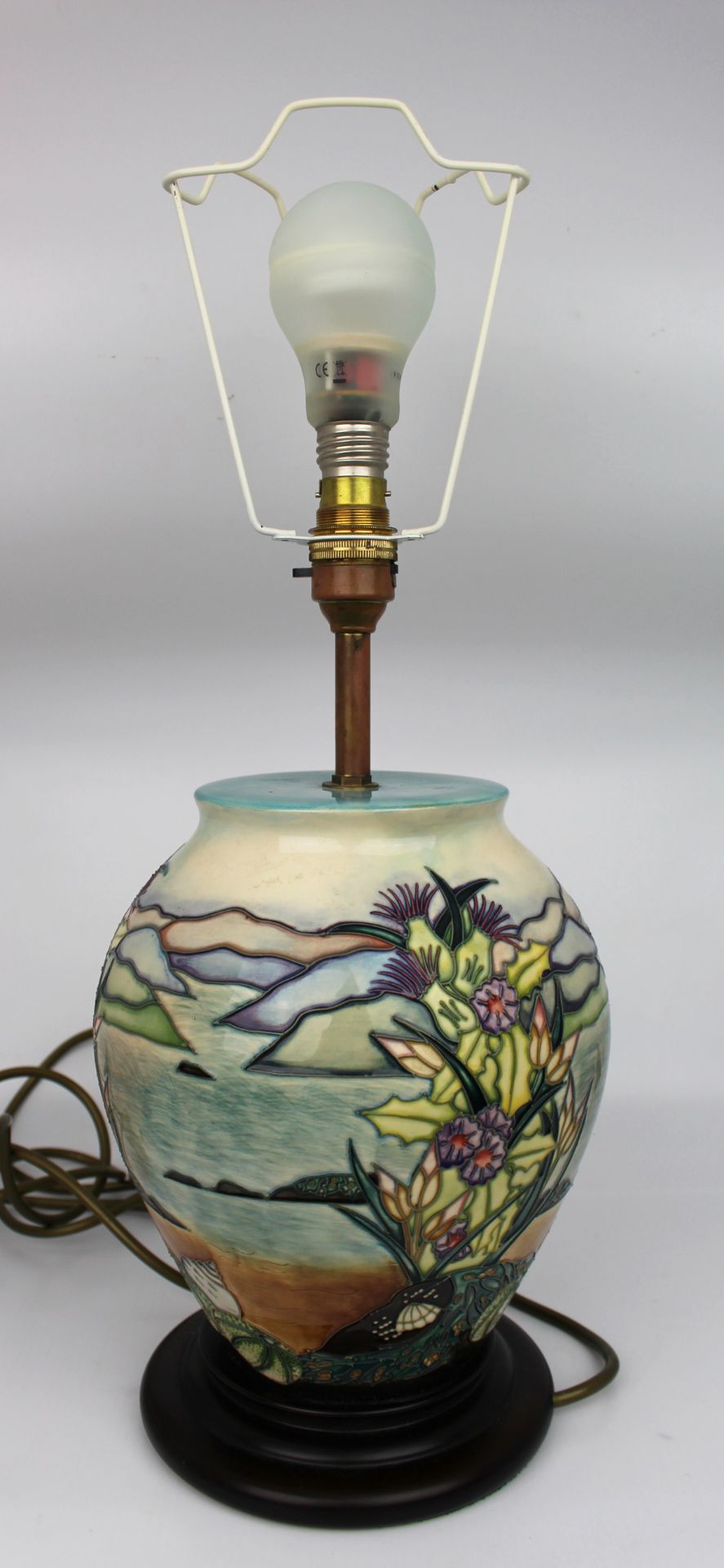 Moorcroft Thistle Table Lamp - Image 4 of 6