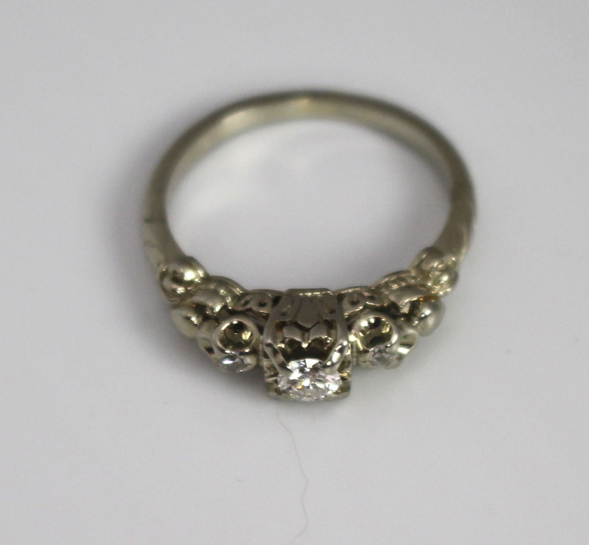 Diamond Three Stone Ring 0.21 Carat - Image 2 of 5