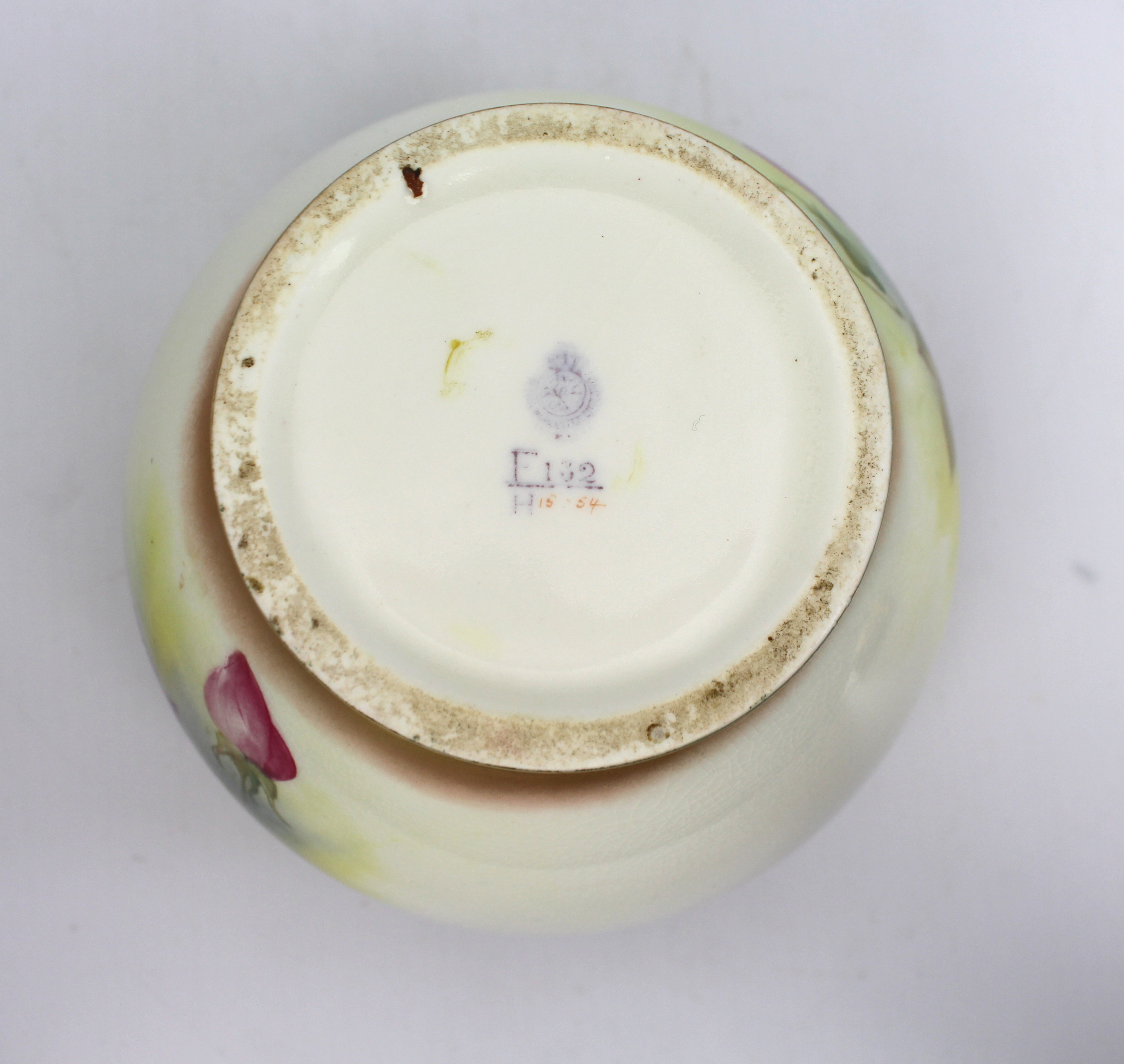 Edwardian Royal Worcester Vase F132 - Image 2 of 2