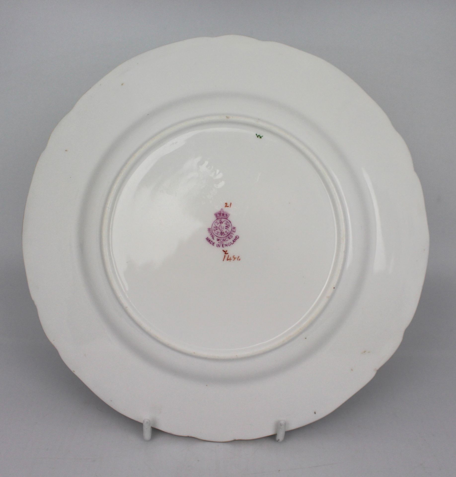 Royal Worcester Cabinet Plate 1935 - Image 3 of 4