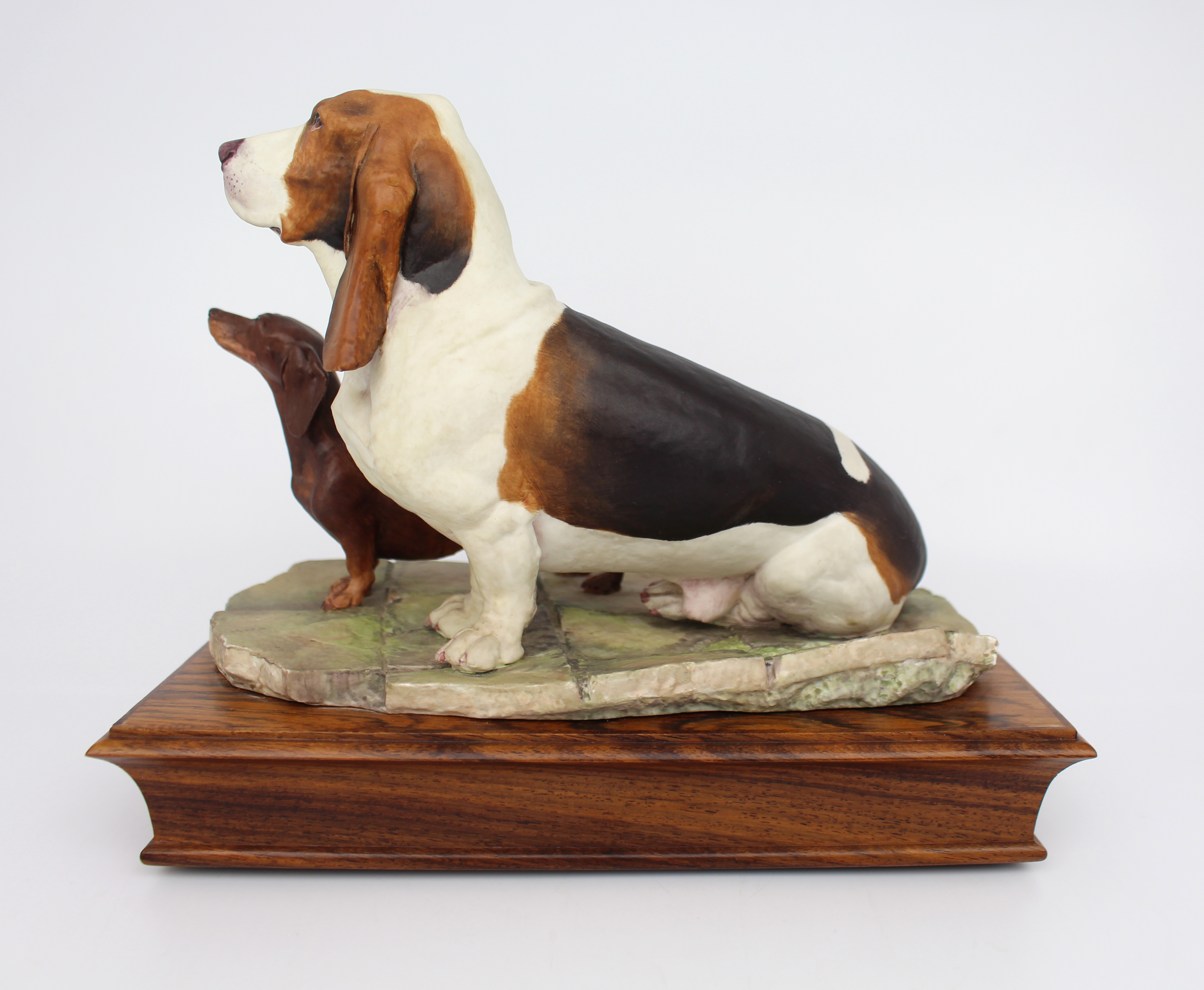 Albany Basset & Dachshund Sculpture - Image 2 of 6