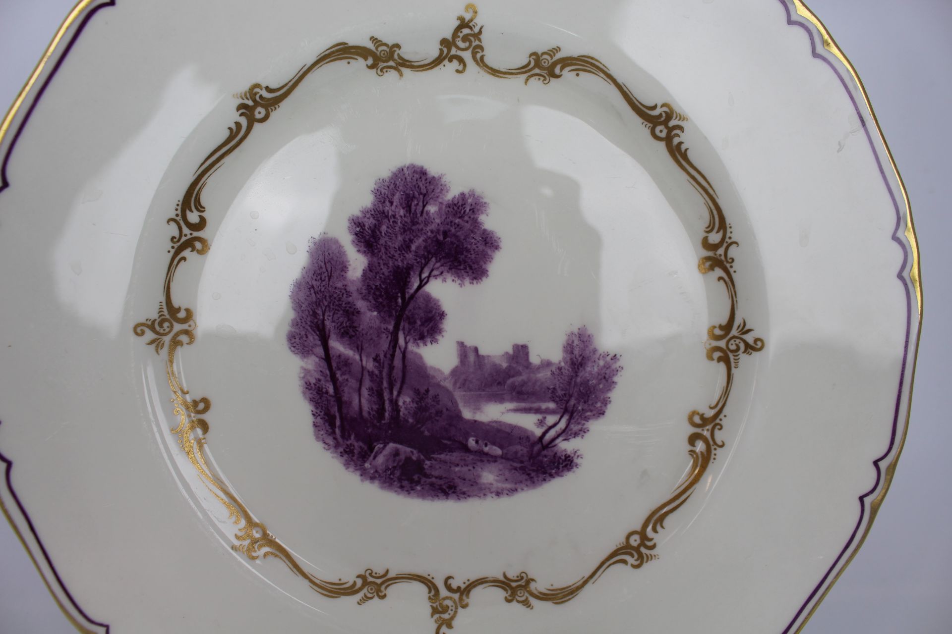 Collection of 7 Royal Worcester Cabinet Plates - Image 6 of 10