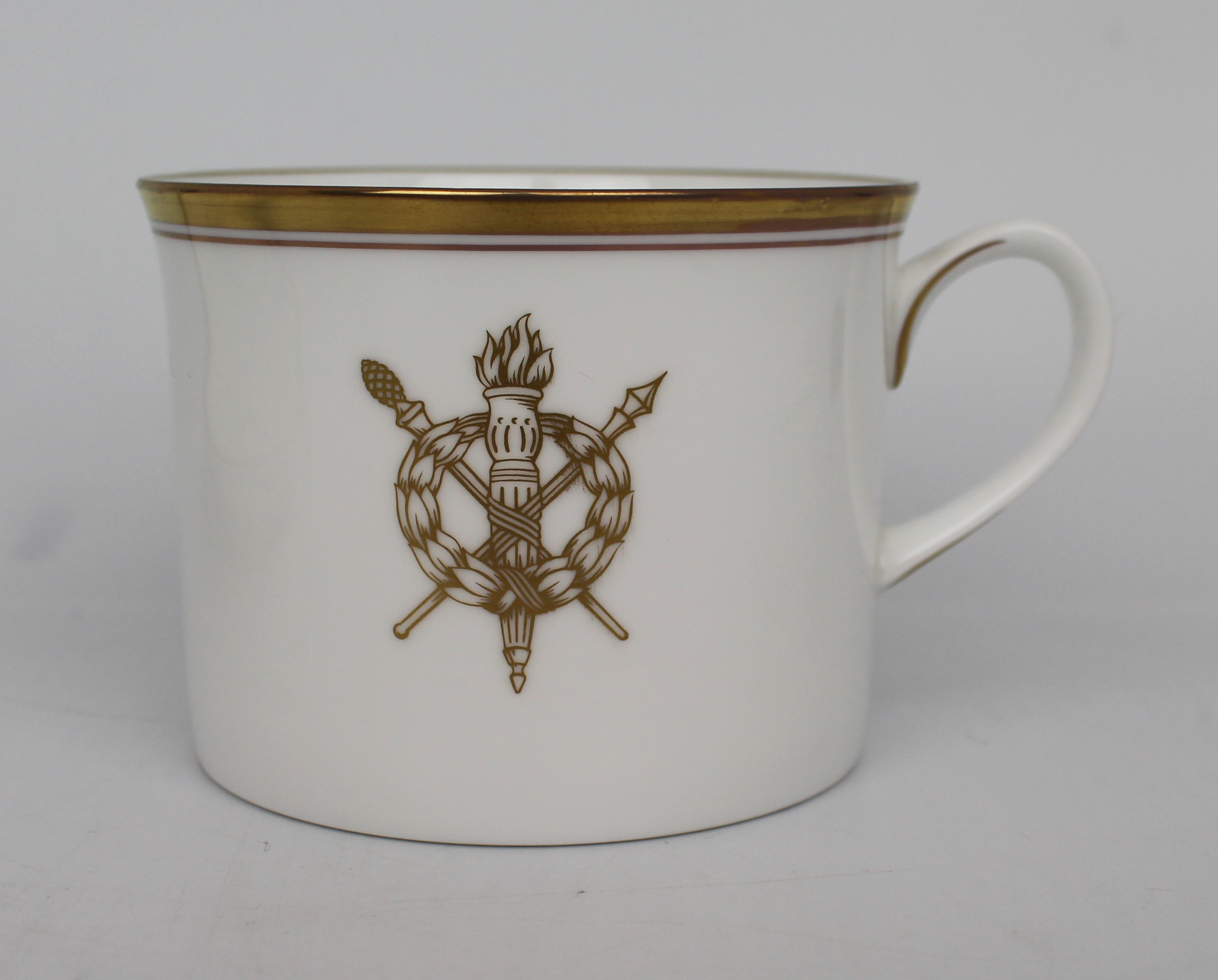 Royal Worcester Commemorative Tea Cup & Saucer Retailed by Harrods - Image 2 of 5