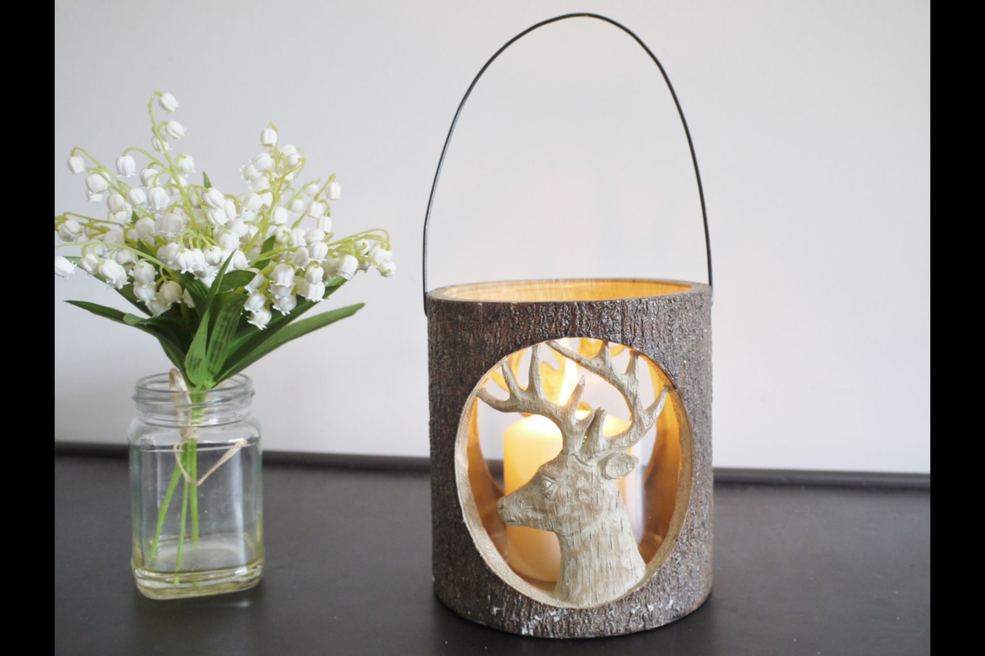 Stag Candle Holder