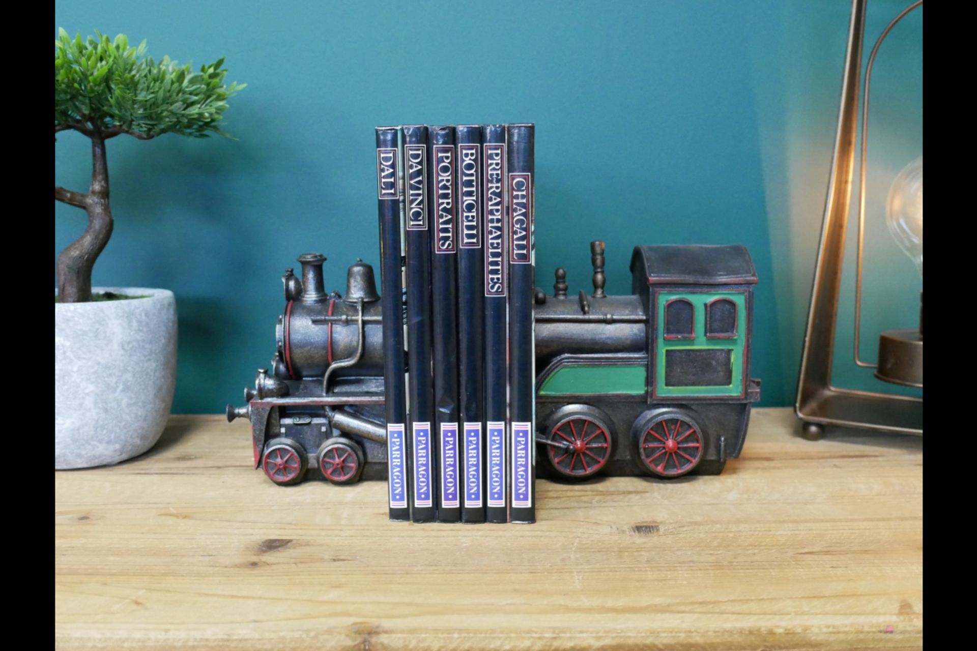 Steam Train Bookends