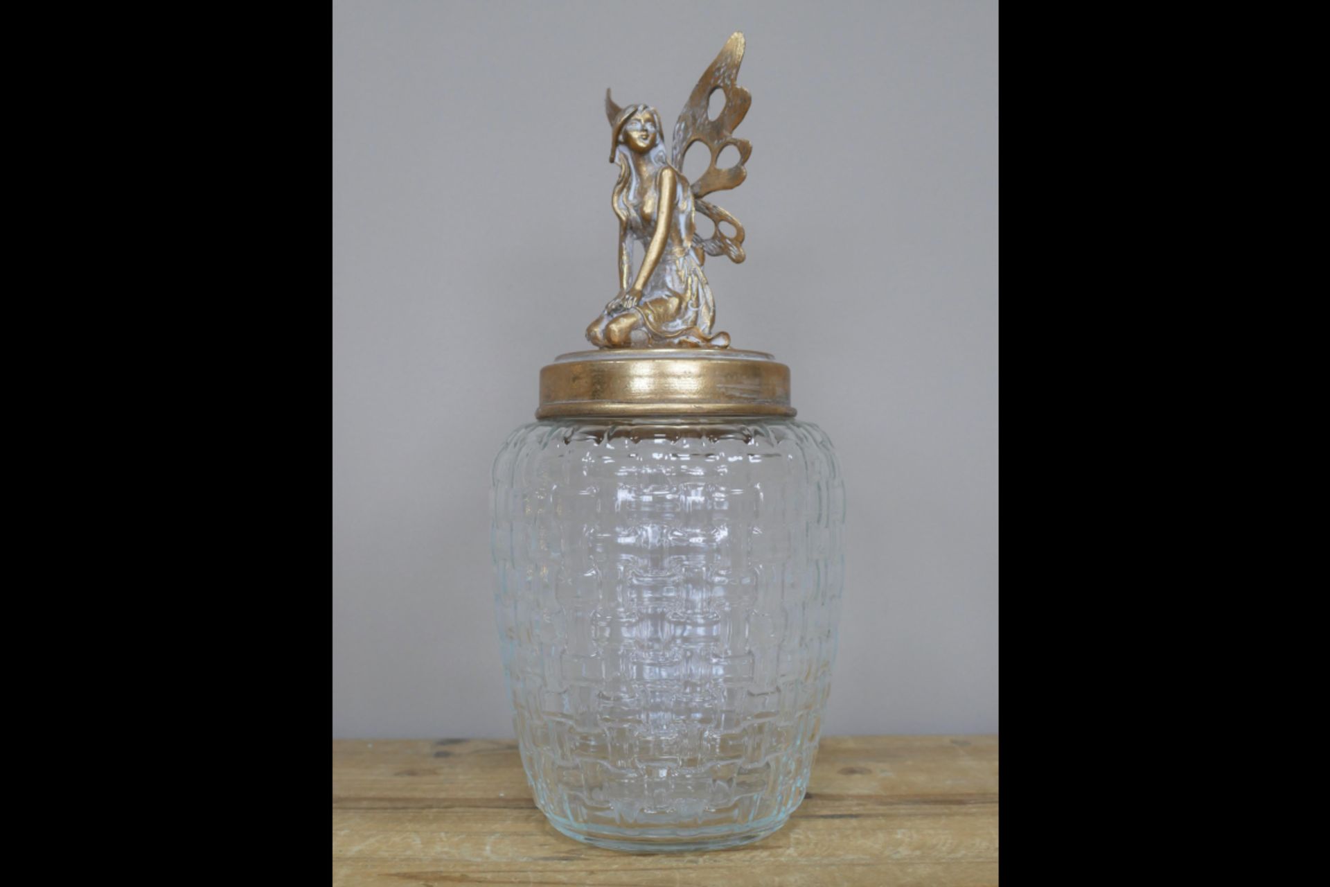 2x Gazing Fairy Glass Jar/Storage Container - Image 2 of 7