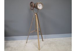 Antique Style Telescope Clock
