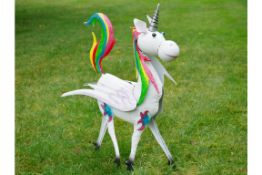 Unicorn Garden Ornament