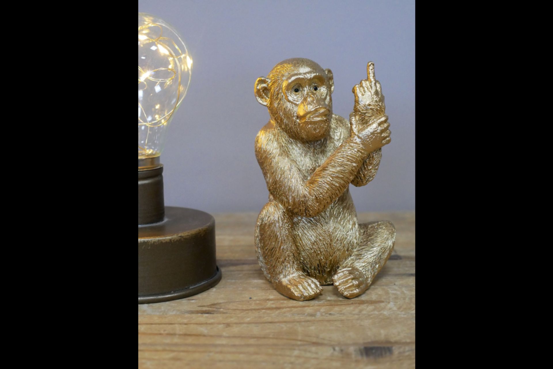 12x Small Naughty Monkey Ornaments - Image 9 of 9