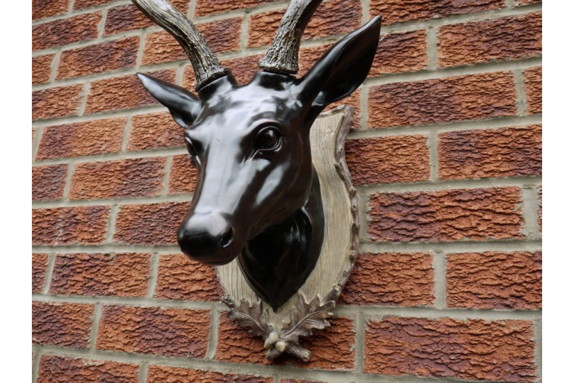 Extra Large Stag Head Wall Decoration - Image 2 of 7