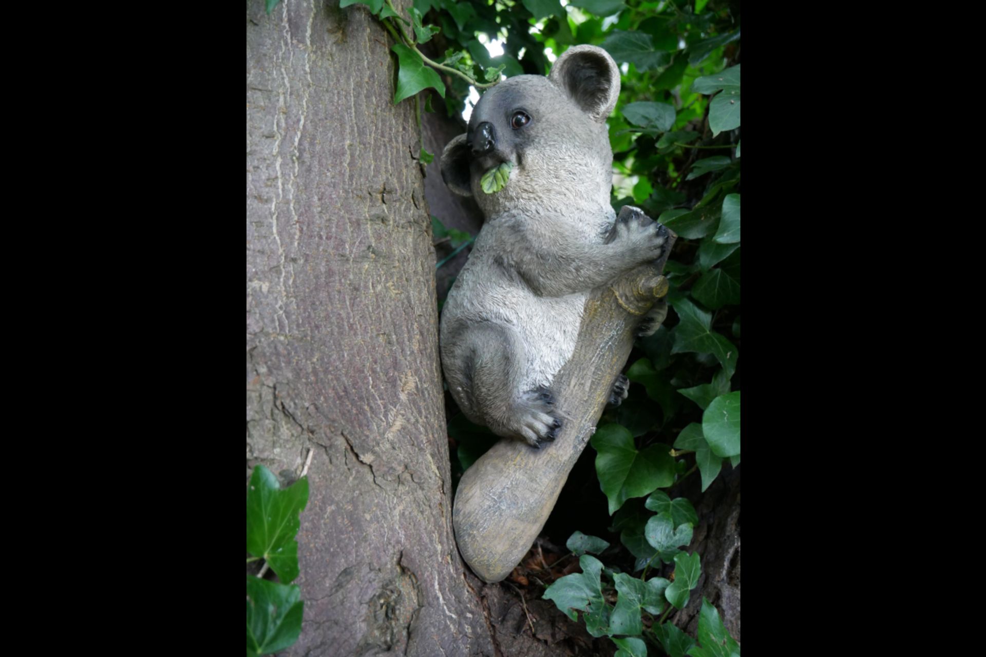 Koala Sitting on Branch Garden Ornament - Image 4 of 4