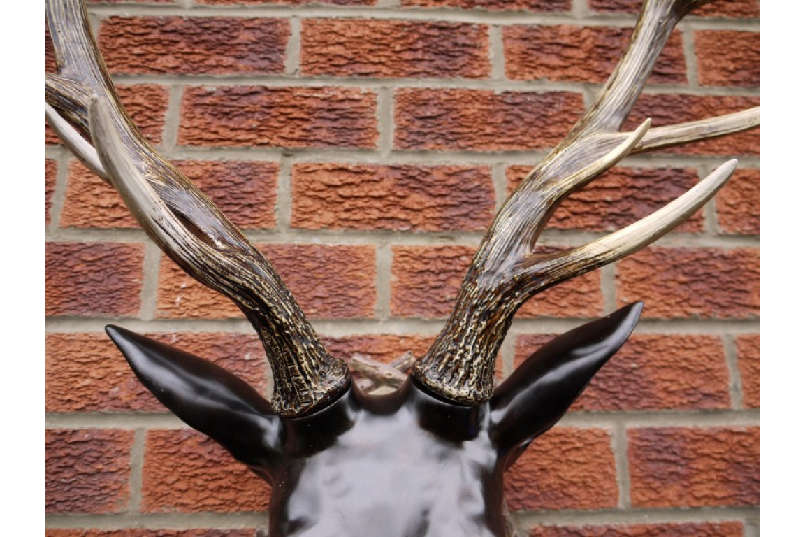 Extra Large Stag Head Wall Decoration - Image 4 of 7