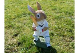 Rabbit Batter Garden/Home Ornament