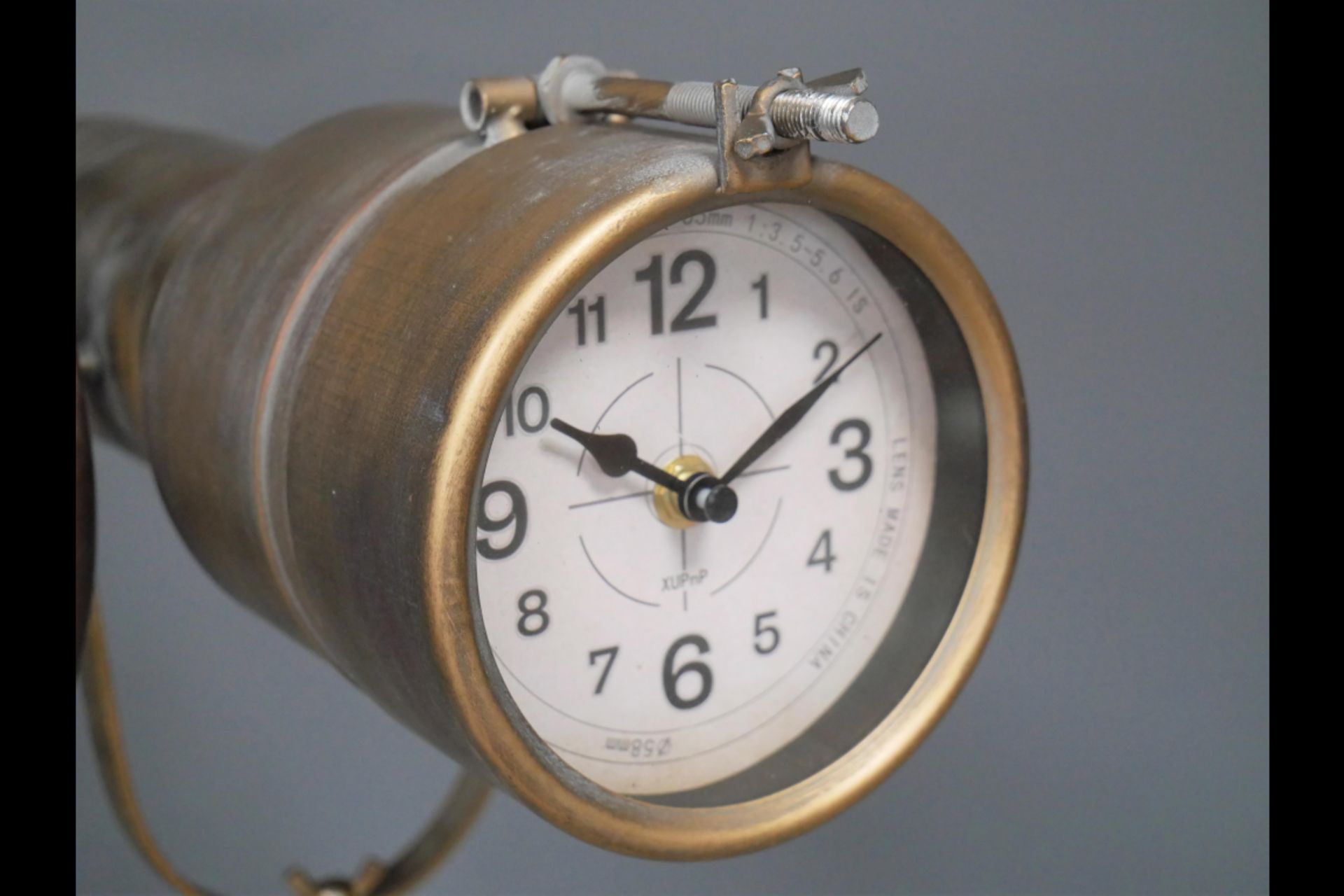 Antique Style Telescope Clock - Image 2 of 6