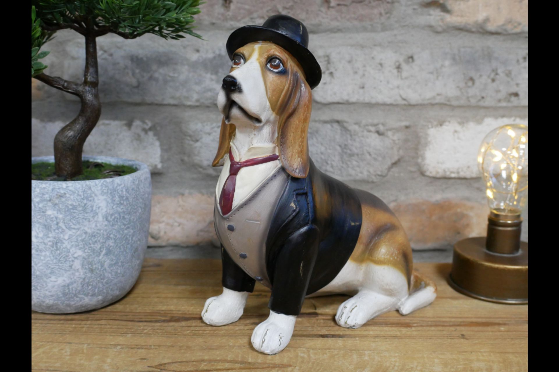 Dapper Dog Ornament