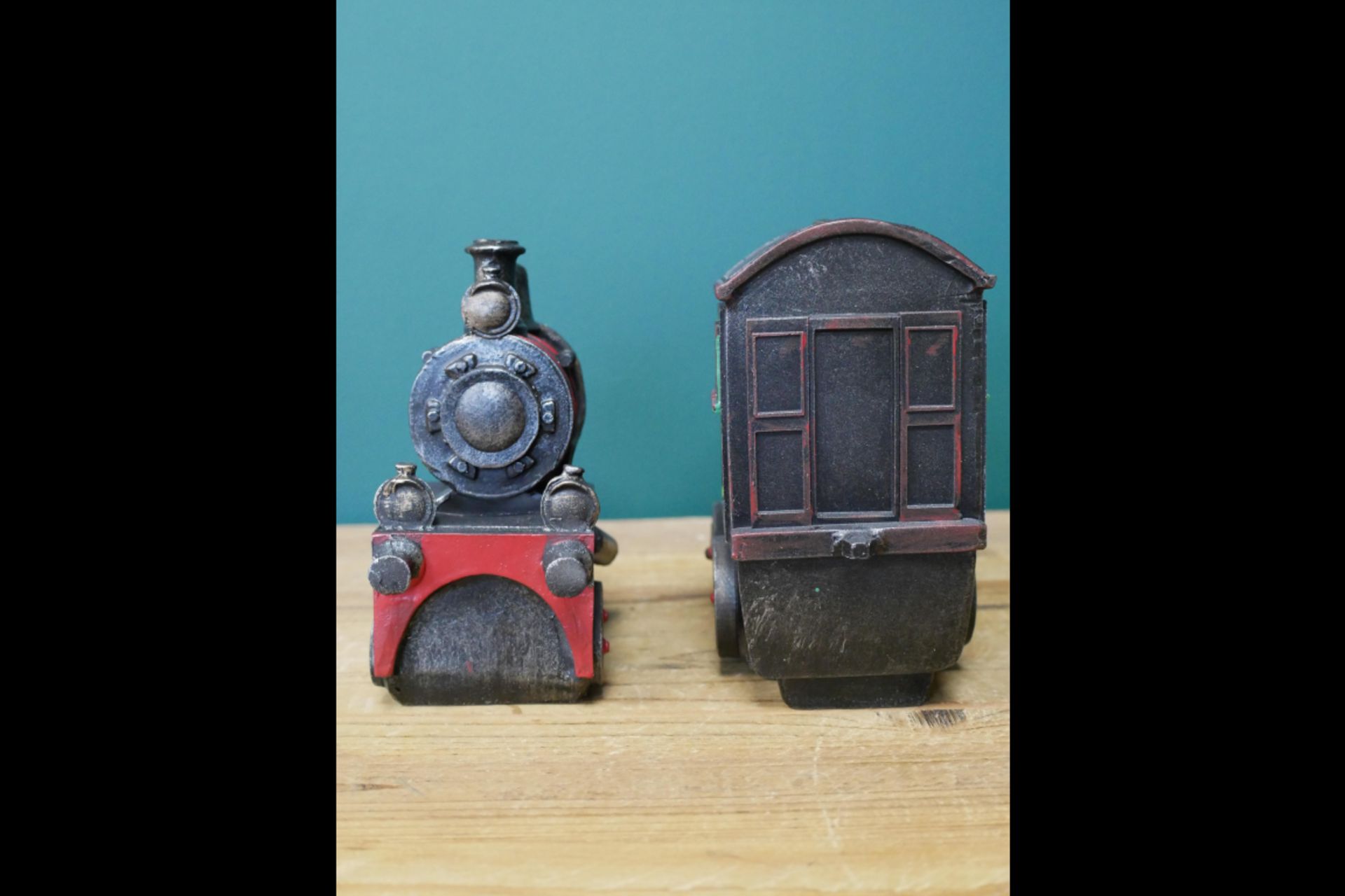 Steam Train Bookends - Image 3 of 7