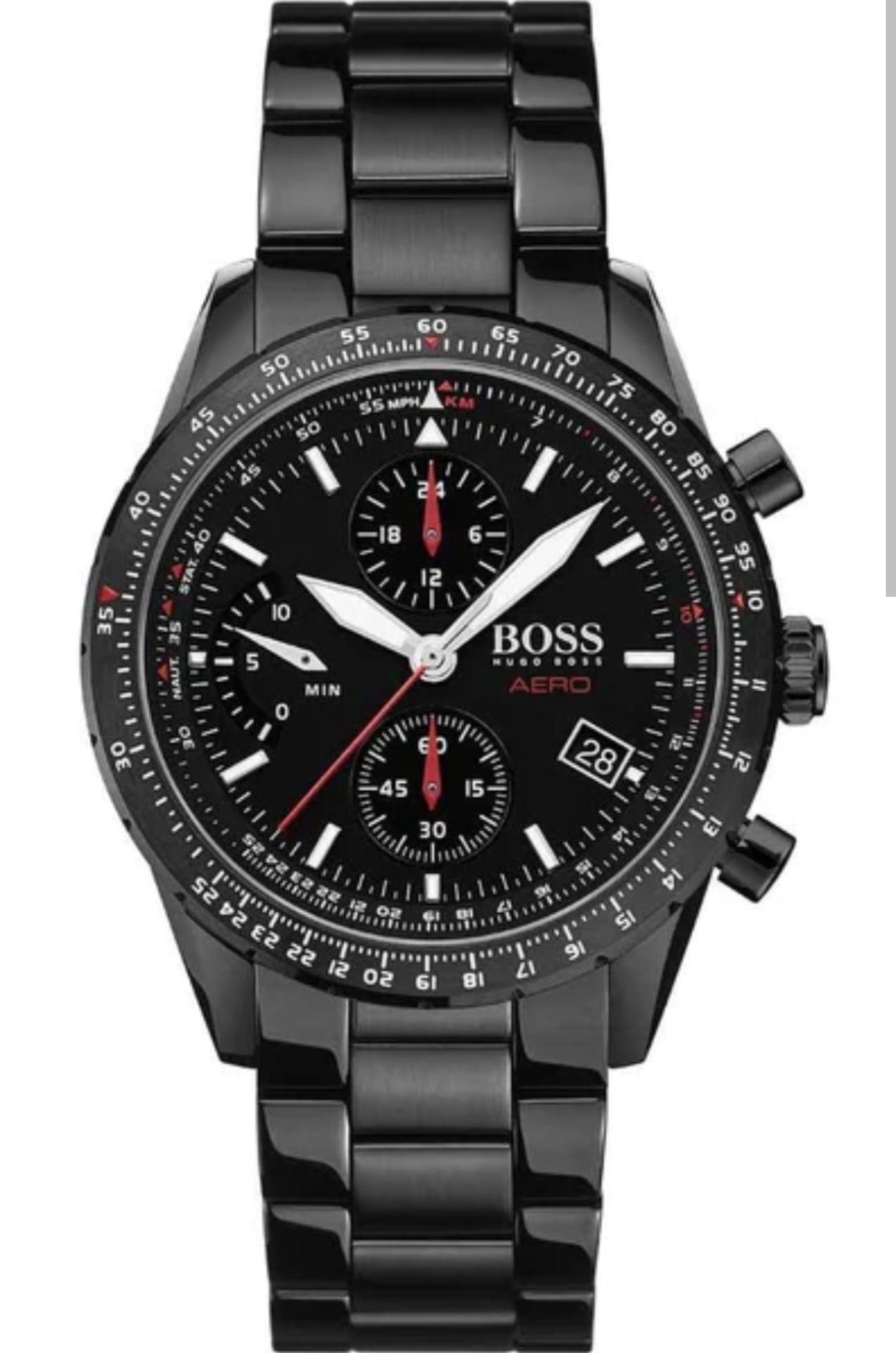 Hugo Boss 1513771 Men's Aero Quartz Chronograph Watch