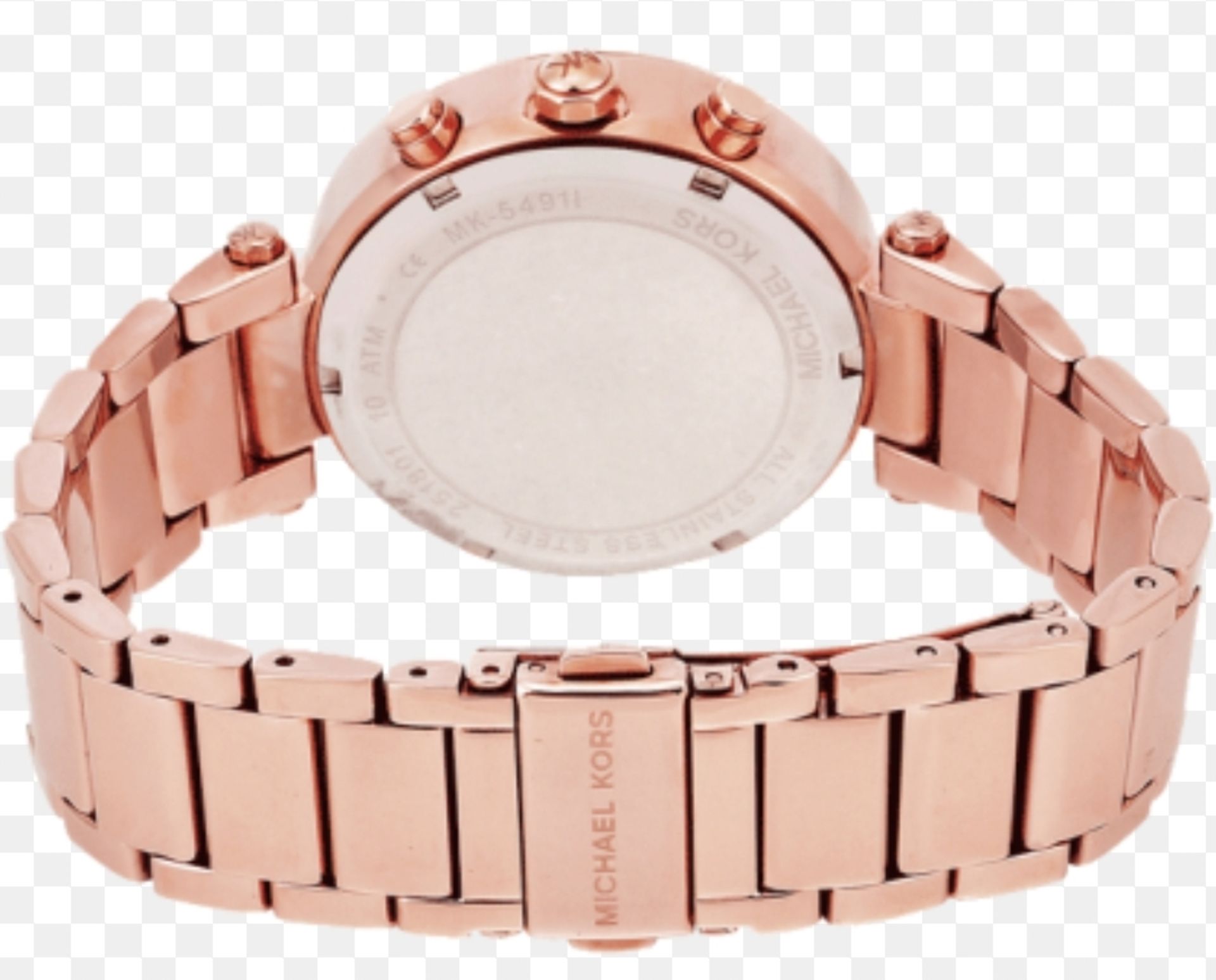 Ladies Michael Kors Parker Chronograph Watch MK5491 - Image 6 of 8