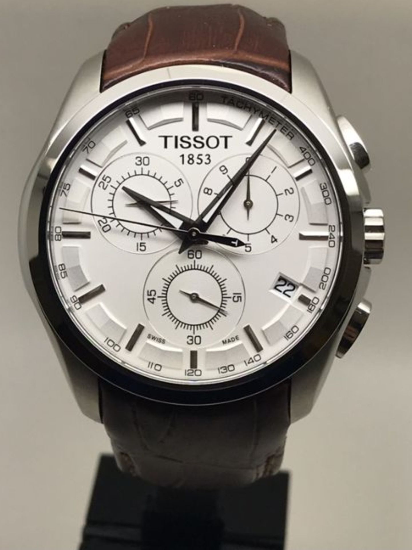 Tissot - Couturier Chronograph - T035.617.16.031.00 - Men's Watch - Image 2 of 8