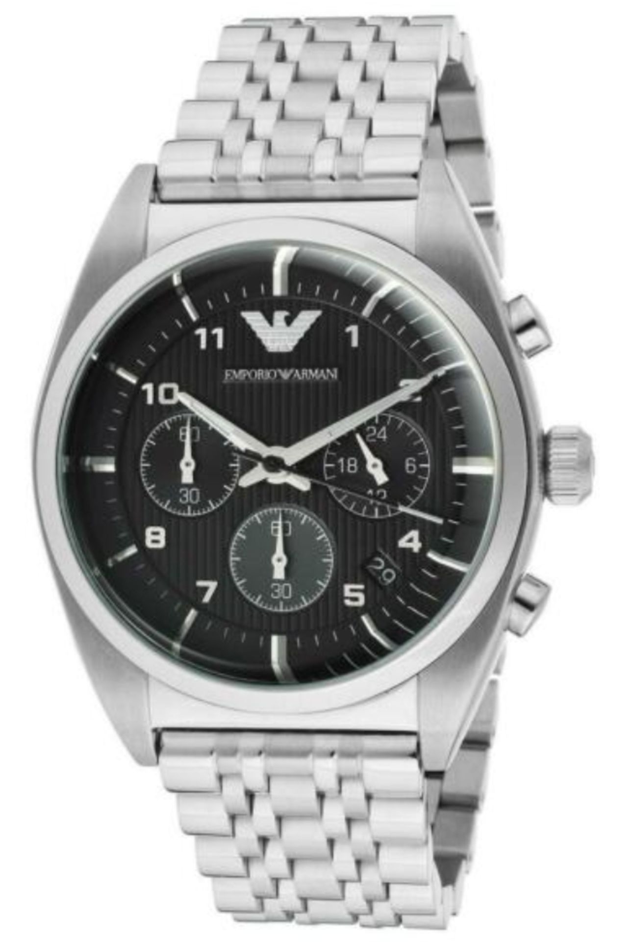 Emporio Armani AR0373 Men's Silver Bracelet Quartz Chronograph WatchÊModel: AR0373.Case: Stainles... - Image 2 of 5